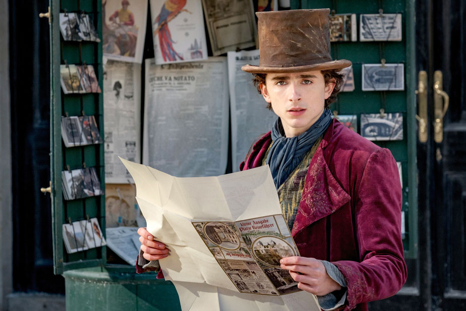 Wonka Timothée Chalamet Film Kino 1