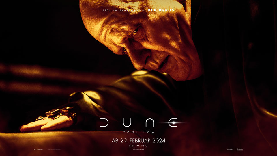 Dune Part Two Film Baron Vladimir Harkonnen Stellan Skarsgard