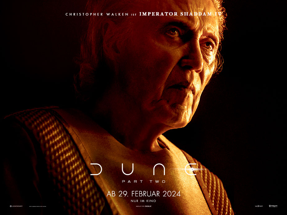 Dune Part Two Film Christopher Walken Emperor Shaddam