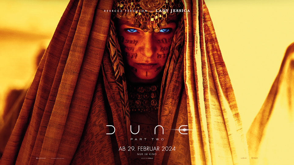 Dune Part Two Film Lady Jessica Rebecca Ferguson