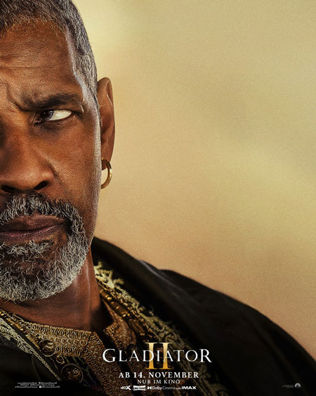 Gladiator II Denzel Washington Macrinus