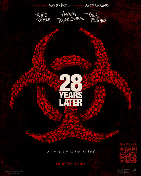 28 Years Later Black Hazard Film Poster