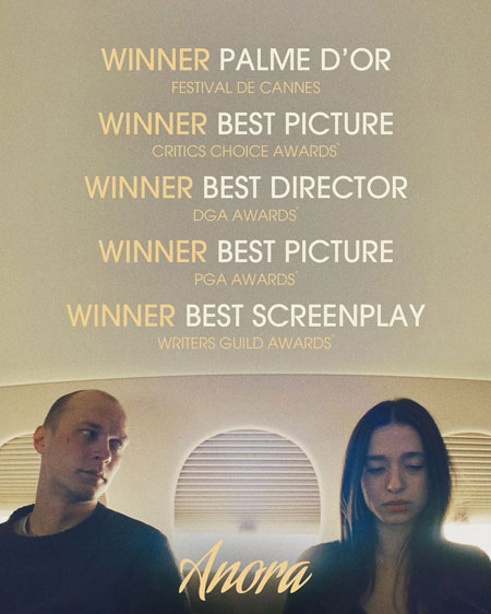 Anora Awards 2024-2025 Nominations