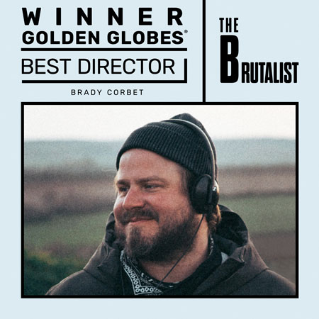 The Brutalist Film Golden Globe Best Director Brady Corbet