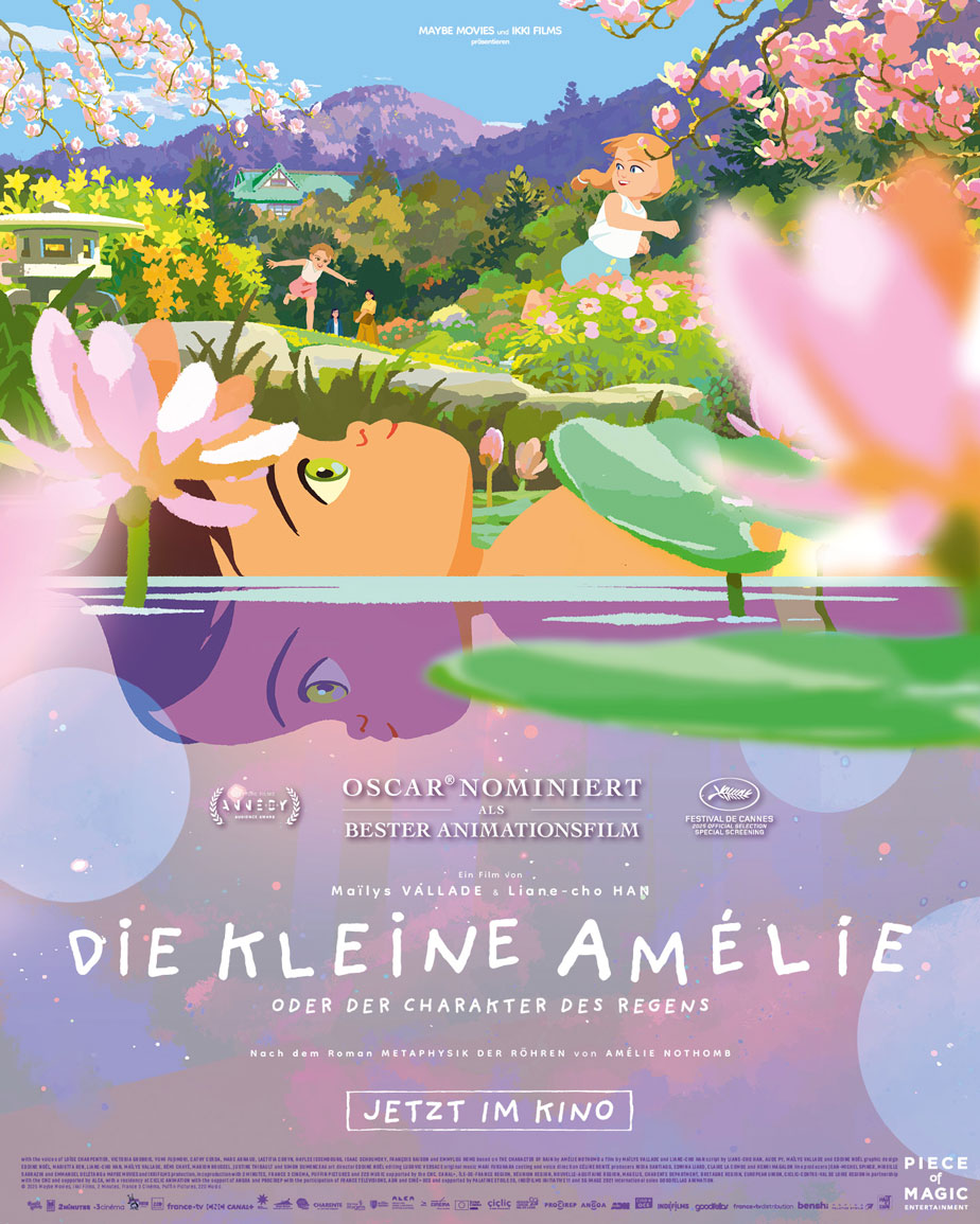 Die kleine Amelie oder der Charakter des Regens Film Kino Poster