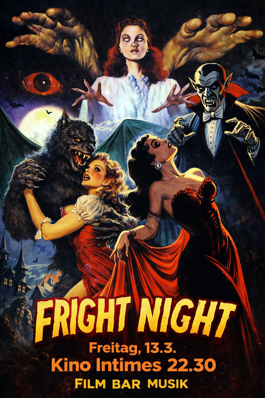 Fright Night März 2026 Kino Intimes Poster