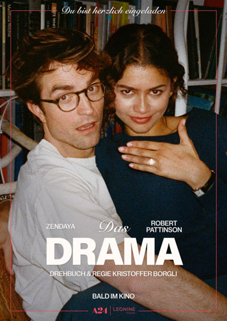 The Drama 2026 Zendaya Robert Pattinson Kino Poster